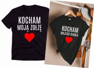 koszulki dla pary - zestaw 