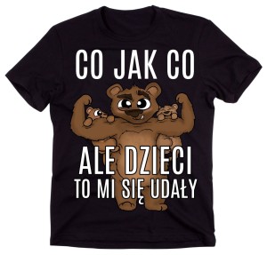 Koszulka na dzień taty od dwójki dzieci 