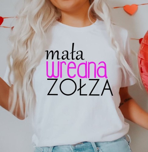 koszulka mała wredna zołza.JPG