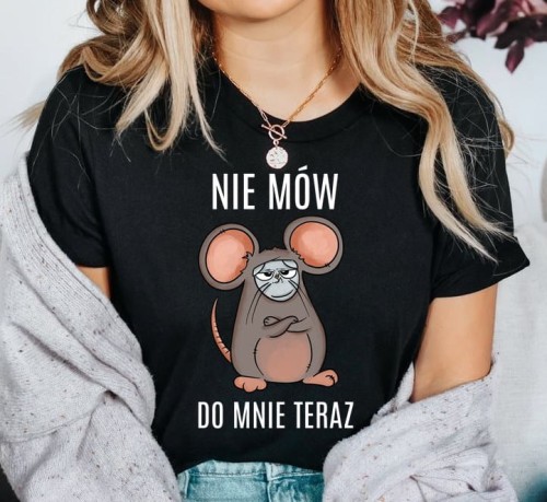 ŚMIESZNA KOSZULKA NA PREZENT DAMSKA