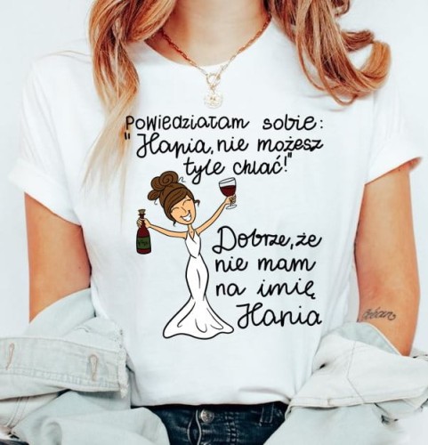 koszulka dla koleżanki na prezent brunetka.JPG