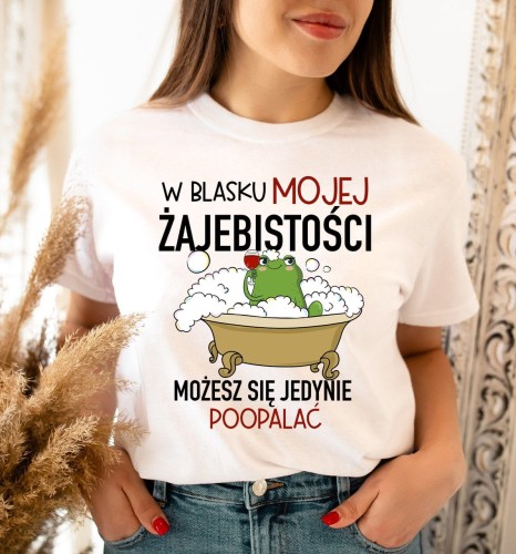śmieszna koszulka na prezent dla siostry