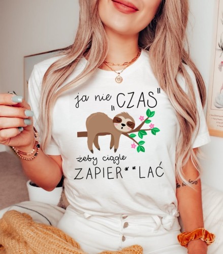 aa damska śmieszna koszulka