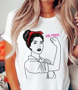 śmieszna damska ksozulka na prezent girl power.JPG