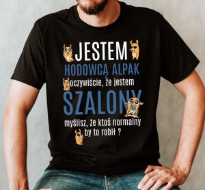 KOSZULKA z alpaką prezent dla hodowcy alpak.jpg
