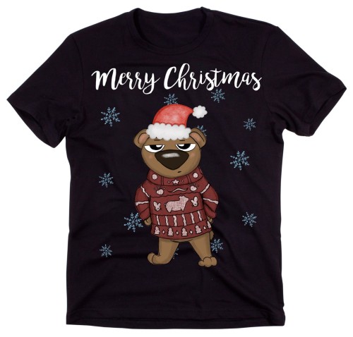 męska koszulka świąteczna z misiem.jpg