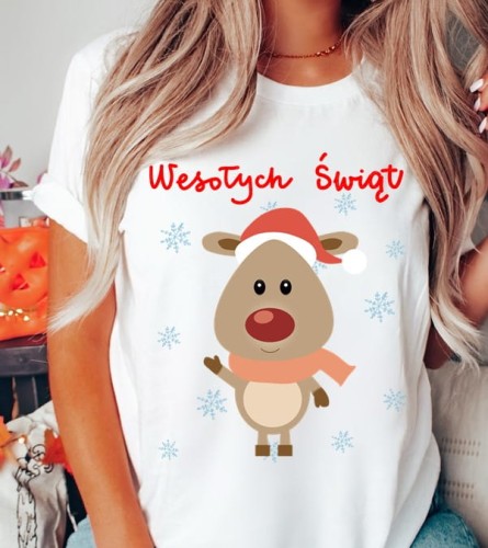 koszulka wesołych świąt z reniferem.JPG
