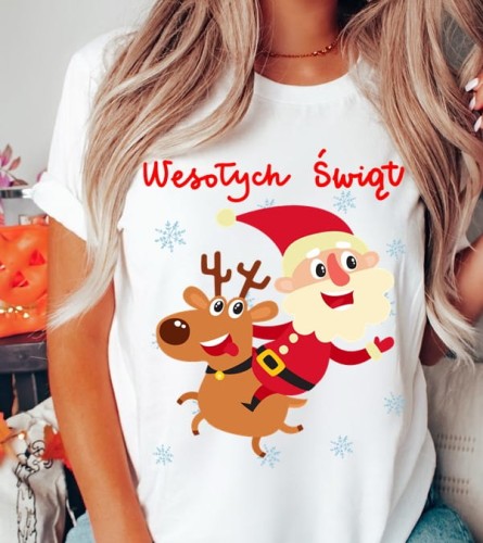 koszulka wesołcyh świąt z mikołajem.JPG