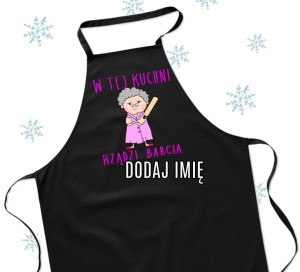 FARTUCH Z IMIENIEM DLA BABCI 
