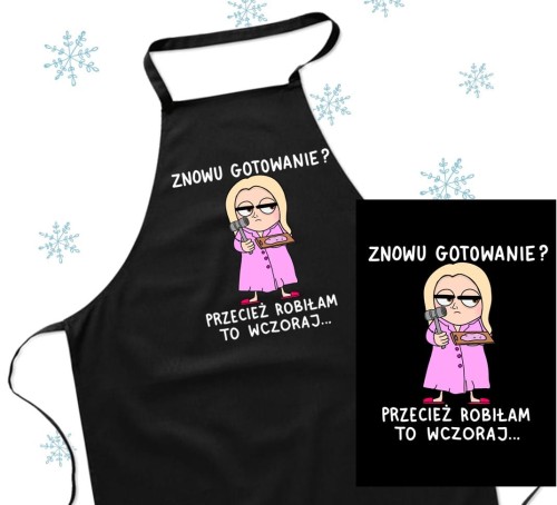 ŚMIESZNY FARTUCH NA PREZENT znowu gotowanie  z blondynką.jpg