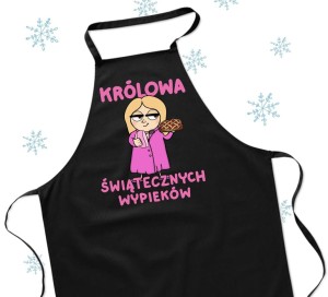 FARTUCH KRÓLOWA ŚWIĄTECNZYCH WYPIEKÓW - BLONDYNKA
