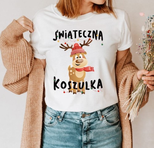 świąteczna koszulka z reniferem.jpg