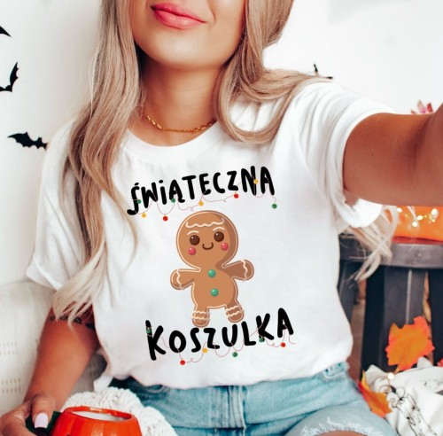 świąteczna koszulka z piernikiem.JPG
