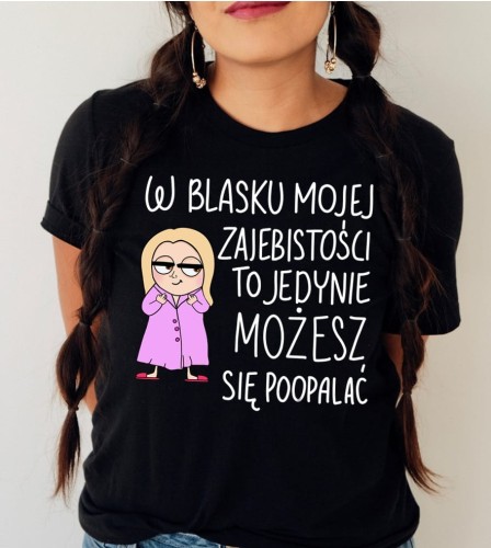 dla blondynki na prezent koszulka.jpg