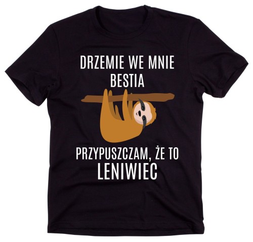 KOSZULKA Z LENIWCEM NA PREZENTY.jpg