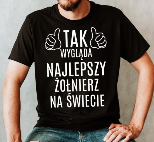koszulka dla żołnierza, koszulka na prezent na przysięge