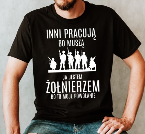koszulka PREZENT dla żołnierza, koszulka na prezent na przysięgę (1)
