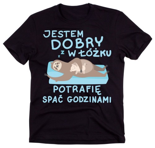 koszulka męska jestem dobry w łóżku