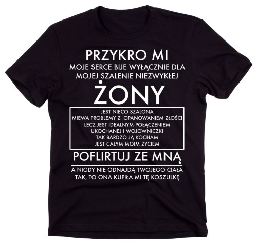 koszulka dla męża