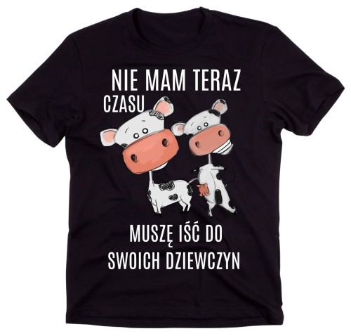 koszulka dla rolnika z krowami