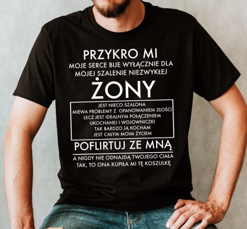 KOSZULKA DLA MĘŻA