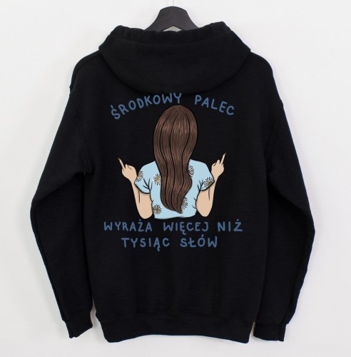 bluza damska z kapturem dla pewnej siebie dziewczyny.JPG