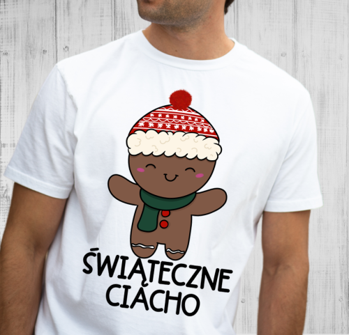 koszulka męska świąteczne ciacho