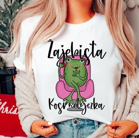 koszulka dla kosmetyczki żajebista kosmetyczka.JPG