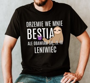 KOSZULKA DLA FACETA DRZEMIE WE MNIE BESTIA.jpg