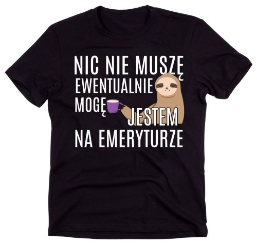 koszulka dla emeryta