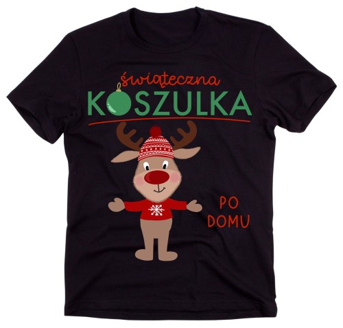 świąteczna koszulka z reniferem.jpg