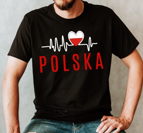 MĘSKA KOSZULKA DLA KIBICA POLSKIEJ REPREZENTACJI EKG