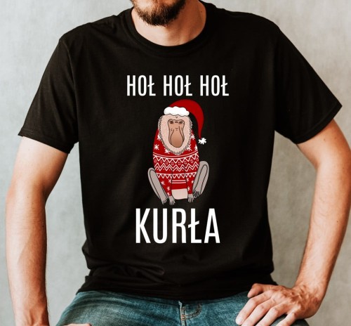 KOSZULKA Z NOSACZEM NA ŚWIĘTA HOŁ HOŁ HOŁ KURŁA.jpg