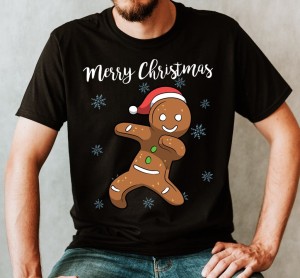 męska koszulka na święta