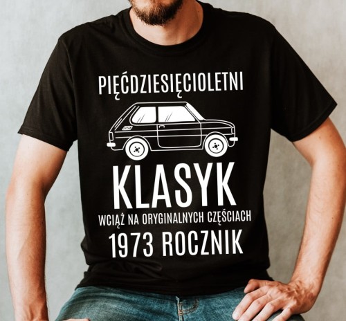 MĘSKA KOSZULKA NA 50 URODZINY 50 LETNI KLASYK.jpg