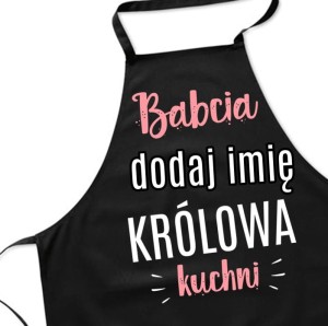 fartuch na dzień babci na prezent królowa kuchni babcia