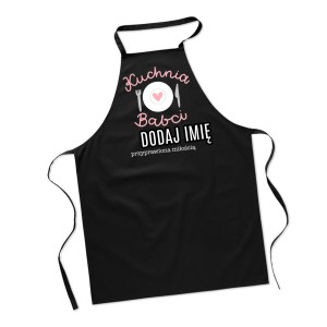 fartuch na dzień babci na prezent NA DZIEŃ BABCI - Z IMIENIEM 