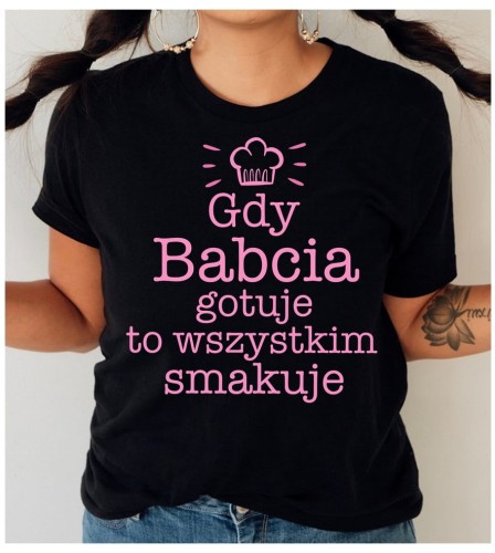 koszulka dla babci na dzień babci