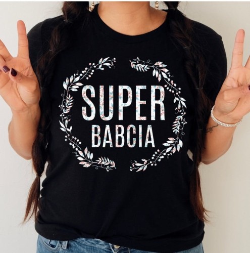KOSZULKA SUPER BABCIA
