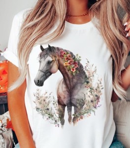 koszulka z koniem kon019