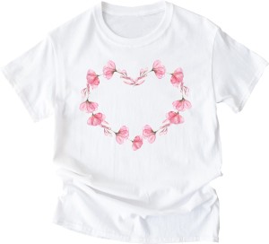 biała koszulka damska z krótkim rękawkiem