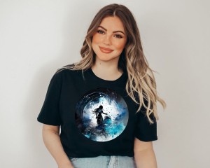 koszulka ze znakiem zodiaku wodnik