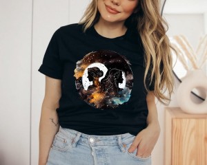 koszulka ze znakiem zodiaku bliźnięta