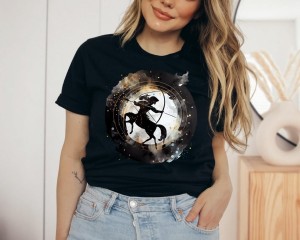 koszulka ze znakiem zodiaku strzelec