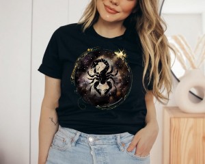 koszulka ze znakiem zodiaku skorpion
