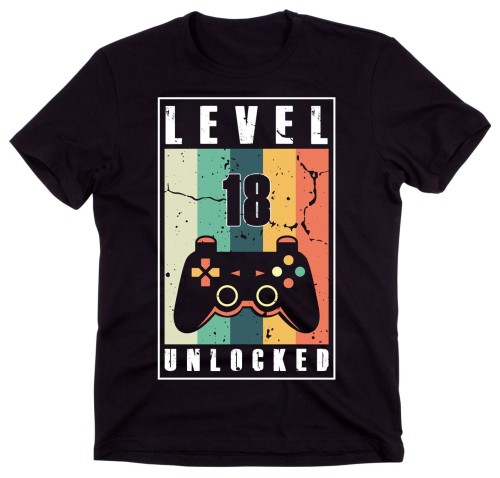 koszulka na 18 urodziny level 18.jpg