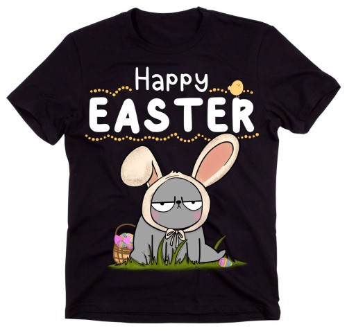 męska koszulka na wielkanoc happy easter.jpg
