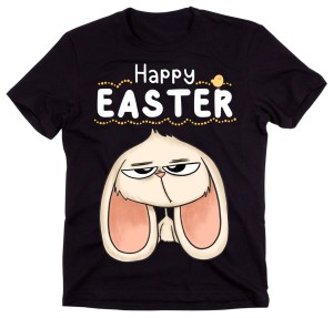 koszulka na wielkanoc happy easter zając vnb.jpg