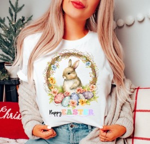 koszulka z zajączkiem na wielkanoc happyeaster2.JPG