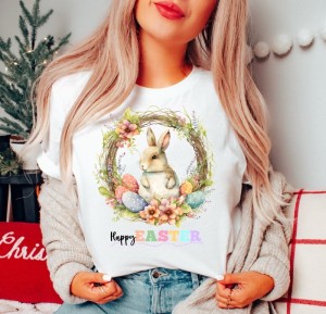 koszulka z zajączkiem na wielkanoc happyeaster4.JPG